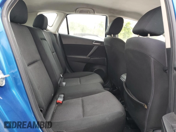 2012 Mazda Mazda3 i Touring with VIN JM1BL1L77C1679746, listed as a Copart auction lot 52483775 with 127,089 mi miles and Salvage Title. Bid and sale history available at carsss.com. Image 10.