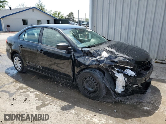 2012 Volkswagen Jetta S with VIN 3VW2K7AJXCM473938, listed as a Copart auction lot 53061685 with 87,881 mi miles and Salvage title. Bid and sale history available at DreamBid. Image 4.