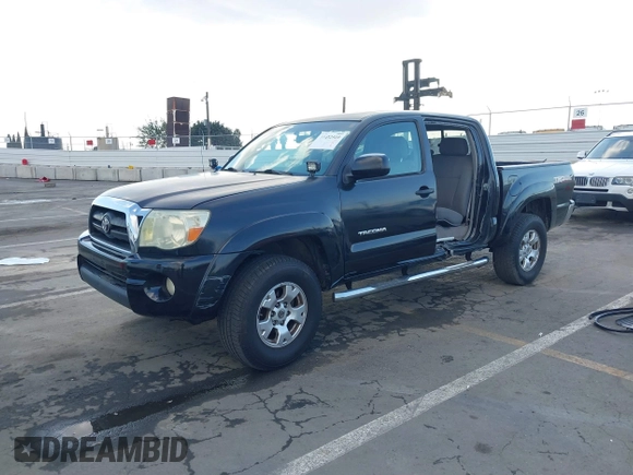 2008 Toyota Tacoma PreRunner with VIN 3TMJU62N88M058614, listed as a IAAI auction lot 41442510 with 140,973 mi miles. Bid and sale history available at carsss.com. Image 18.
