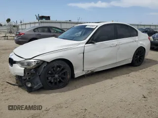 2018 BMW 3 Series 320i with VIN WBA8E1G53JNU92858, listed as a Copart auction lot 55168965 with 83,450 mi miles and Salvage title. Bid and sale history available at DreamBid. Image 1.