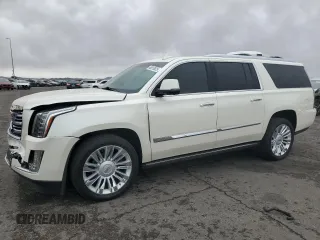 2015 Cadillac Escalade z VIN 1GYS3UKJ5FR568594, wystawiony jako Copart lot #48810625 z przebiegiem 134 617 mil mil oraz Szkoda całkowita • Salvage title. Historia ofert i sprzedaży dostępna na DreamBid. Obrazek 1.
