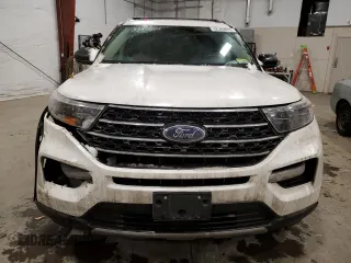 2021 Ford Explorer XLT with VIN 1FMSK8DH8MGA25562, listed as a Copart auction lot 42580855 with 35,462 mi miles and Salvage Title. Bid and sale history available at carsss.com. Image 5.