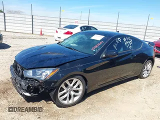 2013 Hyundai Genesis Coupe R-Spec with VIN KMHHT6KD0DU107881, listed as a IAAI auction lot 41815614 with 85,623 mi miles and . Bid and sale history available at DreamBid. Image 2.