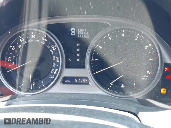 2010 Lexus IS 250 with VIN JTHBF5C27A5129048, listed as a IAAI auction lot 42386061 with 97,195 mi miles and . Bid and sale history available at DreamBid. Image 7.