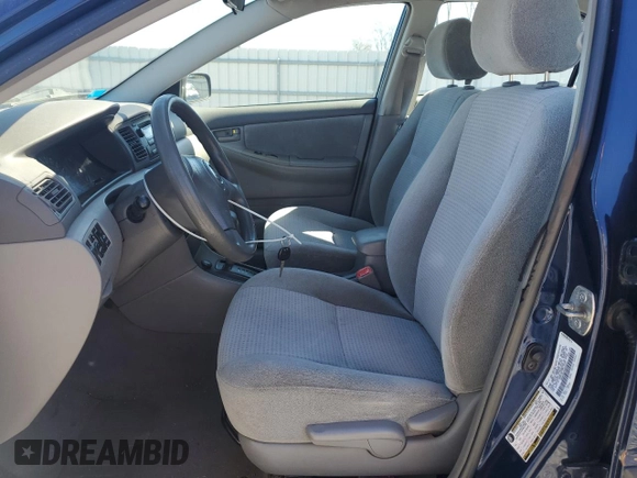 2008 Toyota Corolla CE with VIN 1NXBR32E98Z042157, listed as a Copart auction lot 49440655 with 115,351 mi miles and Salvage Title. Bid and sale history available at DreamBid. Image 7.