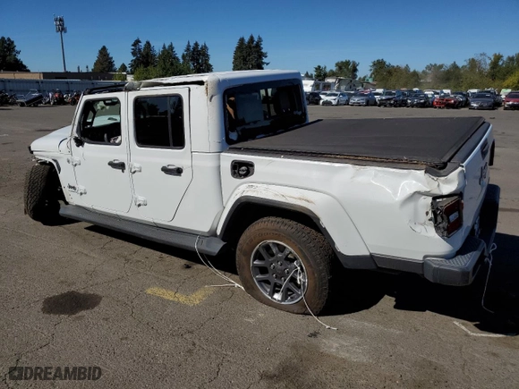2021 Jeep Gladiator High Altitude with VIN 1C6HJTFG5ML528361, listed as a Copart auction lot 72804234 with 0 mi miles and Salvage Title. Bid and sale history available at carsss.com. Image 2.