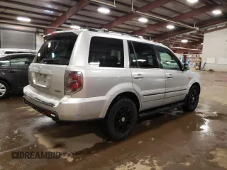 2007 Honda Pilot EX with VIN 5FNYF18457B018486, listed as a Copart auction lot 45153395 with 192,485 mi miles and Salvage Title. Bid and sale history available at DreamBid. Image 3.