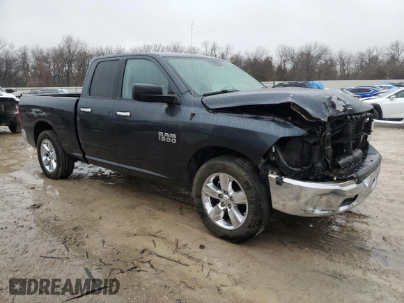 2015 Ram 1500 Big Horn with VIN 1C6RR6GT5FS512129, listed as a Copart auction lot 43155405 with 152,594 mi miles and Salvage Title. Bid and sale history available at carsss.com. Image 4.