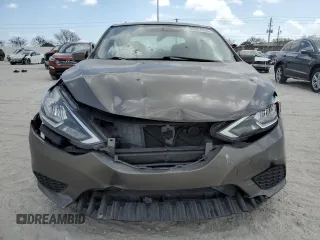 2017 Nissan Sentra SV with VIN 3N1AB7AP6HY203580, listed as a Copart auction lot 53507095 with 35,689 mi miles and Salvage Title. Bid and sale history available at carsss.com. Image 5.
