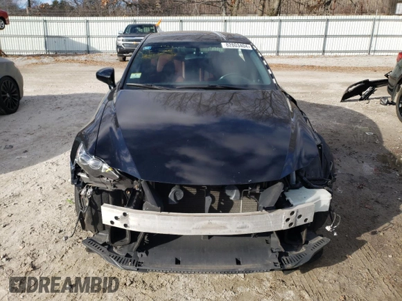 2014 Lexus IS 350 with VIN JTHCE1D20E5005241, listed as a Copart auction lot 82803404 with 130,530 mi miles and Salvage title. Bid and sale history available at DreamBid. Image 5.