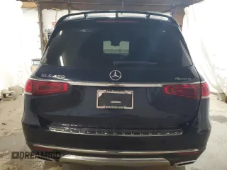 2021 Mercedes-Benz GLS 450 with VIN 4JGFF5KE0MA497741, listed as a Copart auction lot 69575484 with 36,648 mi miles and Salvage title. Bid and sale history available at DreamBid. Image 6.