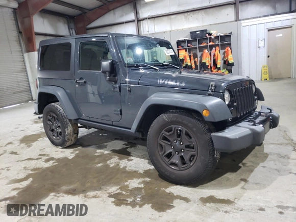 2016 Jeep Wrangler Sport with VIN 1C4AJWAG1GL325667, listed as a Copart auction lot 82274744 with 85,975 mi miles and Salvage Title. Bid and sale history available at carsss.com. Image 4.