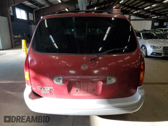 2000 Nissan Quest GXE z VIN 4N2XN11T8YD808855, wystawiony jako Copart lot #41888525 z przebiegiem 185 877 mil mil oraz Szkoda całkowita • Salvage title. Historia ofert i sprzedaży dostępna na DreamBid. Obrazek 6.
