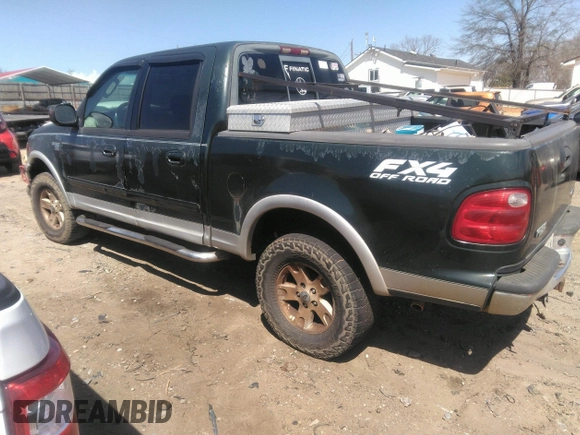 2002 Ford F-150 XLT with VIN 1FTRW08L12KC44008, listed as a IAAI auction lot 41811120 with 306,235 mi miles. Bid and sale history available at carsss.com. Image 3.