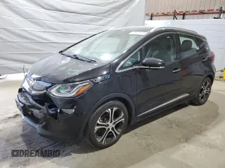 2017 Chevrolet Bolt EV Premier with VIN 1G1FX6S02H4172453, listed as a Copart auction lot 56331215 with 87,163 mi miles and Salvage title. Bid and sale history available at DreamBid. Image 1.