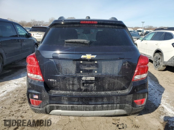 2021 Chevrolet Trax LT with VIN KL7CJLSB3MB329227, listed as a Copart auction lot 42183275 with 59,866 mi miles and Non repairable. Bid and sale history available at DreamBid. Image 6.