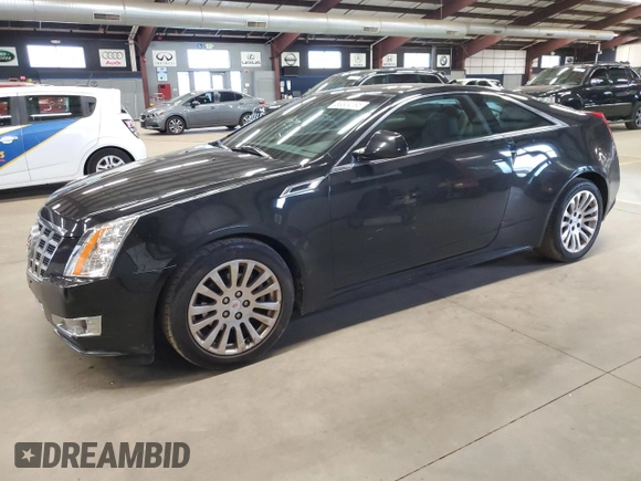 2013 Cadillac CTS Premium with VIN 1G6DP1E3XD0103876, listed as a Copart auction lot 53304795 with 94,963 mi miles and Salvage Title. Bid and sale history available at DreamBid. Image 1.