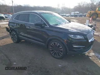 2019 Lincoln MKC Reserve with VIN 5LMTJ3DH1KUL01408, listed as a IAAI auction lot 41396256 with 75,769 mi miles. Bid and sale history available at carsss.com. Image 1.