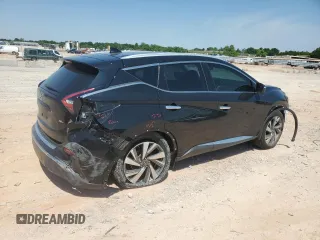 2019 Nissan Murano SV with VIN 5N1AZ2MJ1KN129102, listed as a Copart auction lot 57126035 with 163,852 mi miles and Salvage title. Bid and sale history available at DreamBid. Image 3.