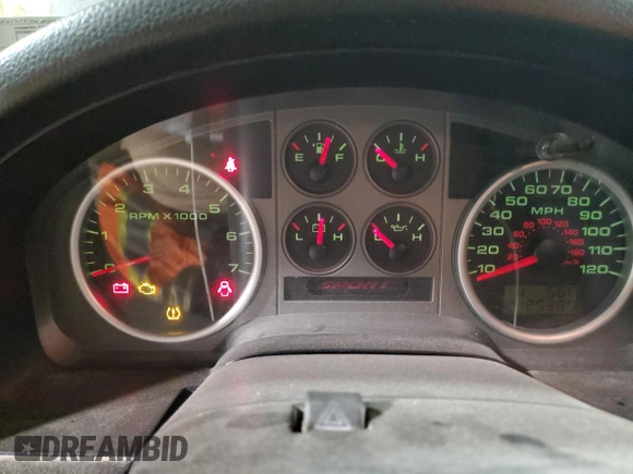 2007 Ford F-150 XLT with VIN 1FTPX12547NA66198, listed as a Copart auction lot 81275474 with 212,538 mi miles and Salvage Title. Bid and sale history available at carsss.com. Image 9.