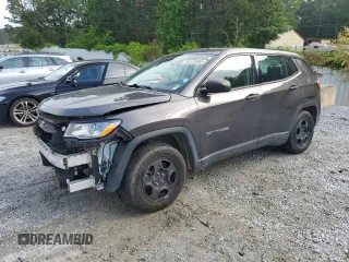 2017 Jeep Compass Sport с VIN 3C4NJCAB3HT652548, выставлен на аукционе Copart как лот 55125455 с пробегом 146 302 миль миль и Списание • Salvage title. История ставок и продаж доступна на DreamBid. Изображение 1.