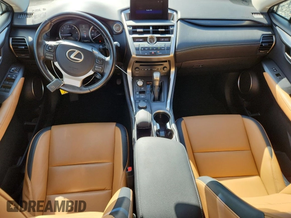 2017 Lexus NX 200t with VIN JTJYARBZ3H2052509, listed as a Copart auction lot 61944605 with 144,477 mi miles and Salvage title. Bid and sale history available at DreamBid. Image 8.