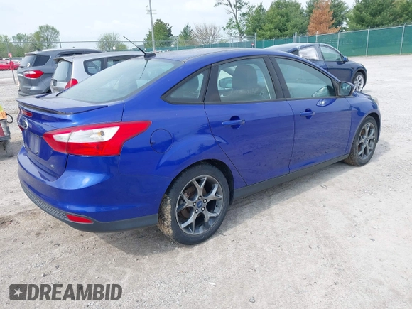 2013 Ford Focus SE with VIN 1FADP3F23DL216426, listed as a IAAI auction lot 42144277 with 134,839 mi miles and . Bid and sale history available at carsss.com. Image 4.