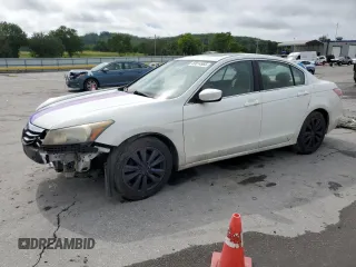 2011 Honda Accord EX with VIN 1HGCP2F7XBA150172, listed as a Copart auction lot 60814965 with 160,417 mi miles and Salvage title. Bid and sale history available at DreamBid. Image 1.