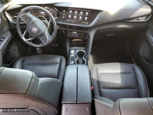 2021 Buick Envision Essence with VIN LRBFZNR45MD177482, listed as a Copart auction lot 49008564 with 35,741 mi miles and Salvage Title. Bid and sale history available at carsss.com. Image 8.