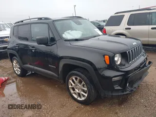 2022 Jeep Renegade Latitude with VIN ZACNJDB17NPN85853, listed as a IAAI auction lot 41749159 with 33,316 mi miles and . Bid and sale history available at DreamBid. Image 1.