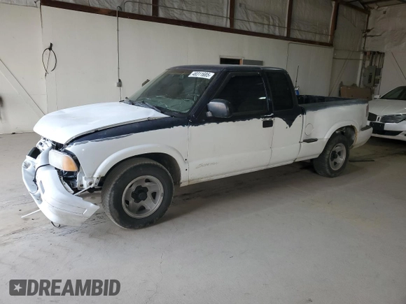1999 GMC Sonoma SLS with VIN 1GTCS19XXX8503933, listed as a Copart auction lot 48311685 with Not Provided miles and Non Repairable. Bid and sale history available at DreamBid. Image 1.