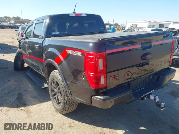 2021 Ford Ranger XL with VIN 1FTER4FH5MLD90713, listed as a IAAI auction lot 41419766 with 32,264 mi miles. Bid and sale history available at carsss.com. Image 3.