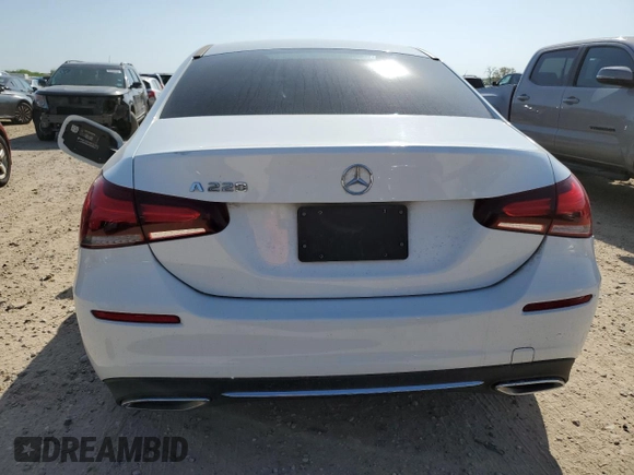 2021 Mercedes-Benz A 220 with VIN W1K3G4EBXMJ268599, listed as a Copart auction lot 48327115 with 75,781 mi miles and Salvage Title. Bid and sale history available at DreamBid. Image 6.