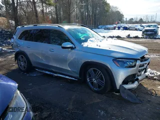 2020 Mercedes-Benz GLS 450 z VIN 4JGFF5KE9LA223422, wystawiony jako IAAI lot #41499454 z przebiegiem 86 397 mil mil oraz . Historia ofert i sprzedaży dostępna na DreamBid. Obrazek 1.