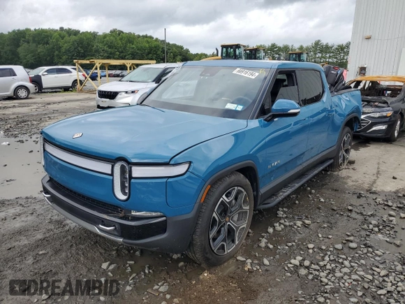 2023 Rivian R1T Adventure with VIN 7FCTGBAA5PN026063, listed as a Copart auction lot 66916194 with Not Provided miles and Salvage Title. Bid and sale history available at DreamBid. Image 1.