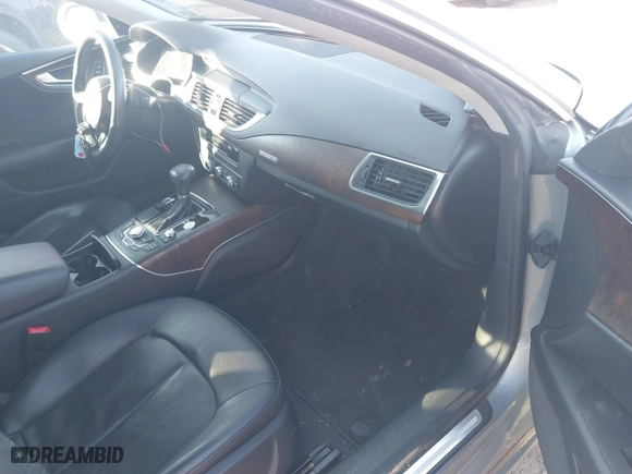 2012 Audi A7 3.0 Prestige with VIN WAUSGAFCXCN001849, listed as a IAAI auction lot 41712682 with 102,833 mi miles. Bid and sale history available at carsss.com. Image 5.