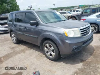 2014 Honda Pilot LX with VIN 5FNYF4H27EB003596, listed as a IAAI auction lot 42394676 with 231,243 mi miles and . Bid and sale history available at DreamBid. Image 1.