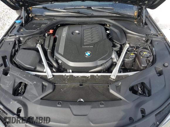 2022 BMW 8 Series 840i with VIN WBADZ4C09NCH78622, listed as a Copart auction lot 77669793 with 0 mi miles. Bid and sale history available at carsss.com. Image 11.