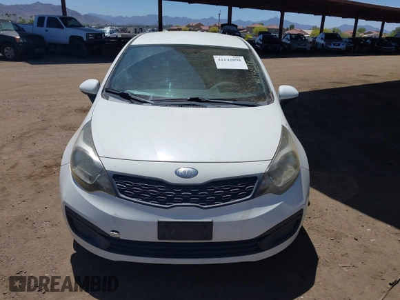 2013 Kia Rio LX with VIN KNADM4A32D6211593, listed as a IAAI auction lot 42142098 with 224,858 mi miles and . Bid and sale history available at DreamBid. Image 6.