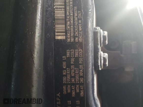 2021 Jeep Renegade Upland z VIN ZACNJDAB5MPM69768, wystawiony jako Copart lot #45790565 z przebiegiem Nie podano mil oraz Szkoda całkowita • Salvage title. Historia ofert i sprzedaży dostępna na DreamBid. Obrazek 12.