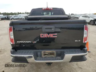2018 GMC Canyon 2WD SLE with VIN 1GTG5CEN4J1123785, listed as a Copart auction lot 89381665 with 76,328 mi miles and Salvage Title. Bid and sale history available at carsss.com. Image 6.
