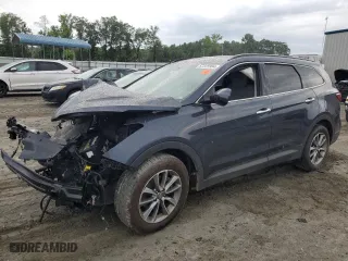 2019 Hyundai Santa Fe XL SE with VIN KM8SMDHF8KU306660, listed as a Copart auction lot 57225984 with 0 mi miles and Salvage Title. Bid and sale history available at carsss.com. Image 1.
