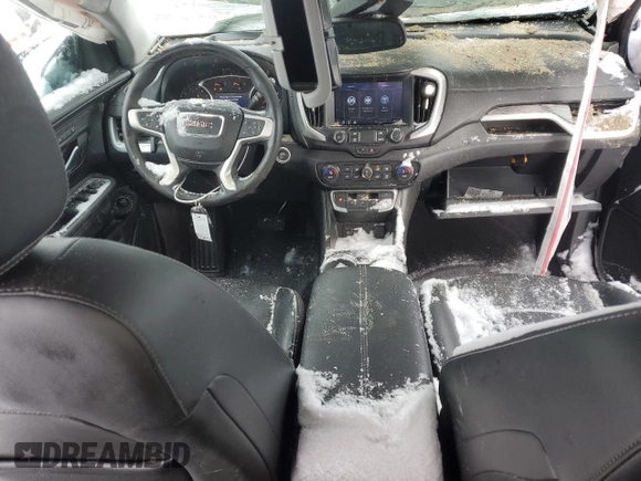 2022 GMC Terrain SLT with VIN 3GKALPEV3NL221227, listed as a Copart auction lot 45085355 with 35,341 mi miles and Non Repairable. Bid and sale history available at carsss.com. Image 8.