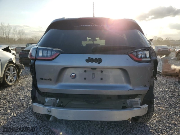 2020 Jeep Cherokee Latitude Plus with VIN 1C4PJMLB9LD583391, listed as a Copart auction lot 49001425 with 65,250 mi miles and Salvage Title. Bid and sale history available at carsss.com. Image 6.
