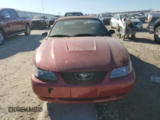 2004 Ford Mustang Deluxe with VIN 1FAFP44684F168134, listed as a Copart auction lot 46898385 with 124,391 mi miles and Salvage Title. Bid and sale history available at carsss.com. Image 5.