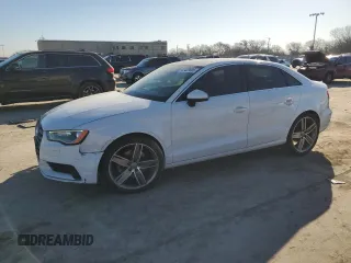 2015 Audi A3 1.8T Premium Plus with VIN WAUCCGFF9F1034141, listed as a Copart auction lot 47429605 with 122,691 mi miles and Salvage Title. Bid and sale history available at carsss.com. Image 1.