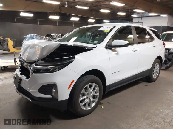 2024 Chevrolet Equinox LT with VIN 3GNAXUEG3RL261367, listed as a IAAI auction lot 42118262 with 16,535 mi miles and . Bid and sale history available at DreamBid. Image 19.
