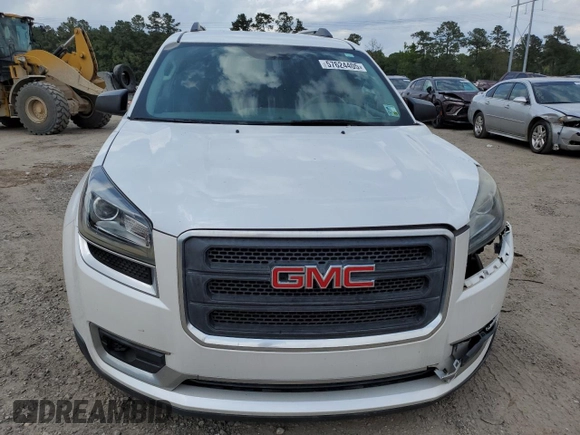 2016 GMC Acadia SLE z VIN 1GKKRPKDXGJ245503, wystawiony jako Copart lot #57624405 z przebiegiem 66 996 mil mil oraz Szkoda całkowita • Salvage title. Historia ofert i sprzedaży dostępna na DreamBid. Obrazek 5.