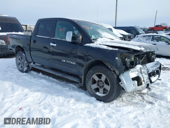 2005 Nissan Titan LE z VIN 1N6BA07B65N522944, wystawiony jako IAAI lot #41368097 z przebiegiem 63 688 mil mil oraz . Historia ofert i sprzedaży dostępna na DreamBid. Obrazek 1.