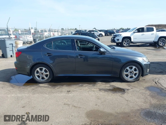 2006 Lexus IS 250 with VIN JTHBK262X65017860, listed as a IAAI auction lot 42498287 with 211,178 mi miles and . Bid and sale history available at DreamBid. Image 13.